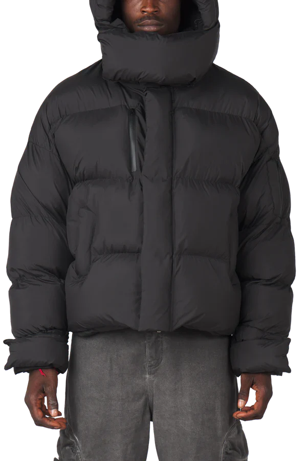 Shop Ash Black Puffer Jacket