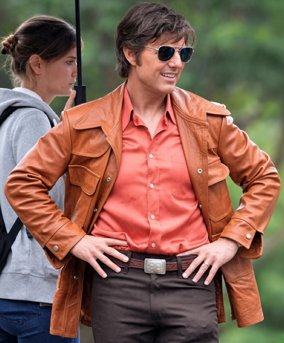 Tom Cruise American Made Movie Jacket for Men