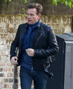 Ewan McGregor Mark Renton Inspired Biker Leather Jacket