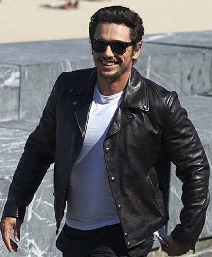 James Franco Inspired Leather Jacket for Men