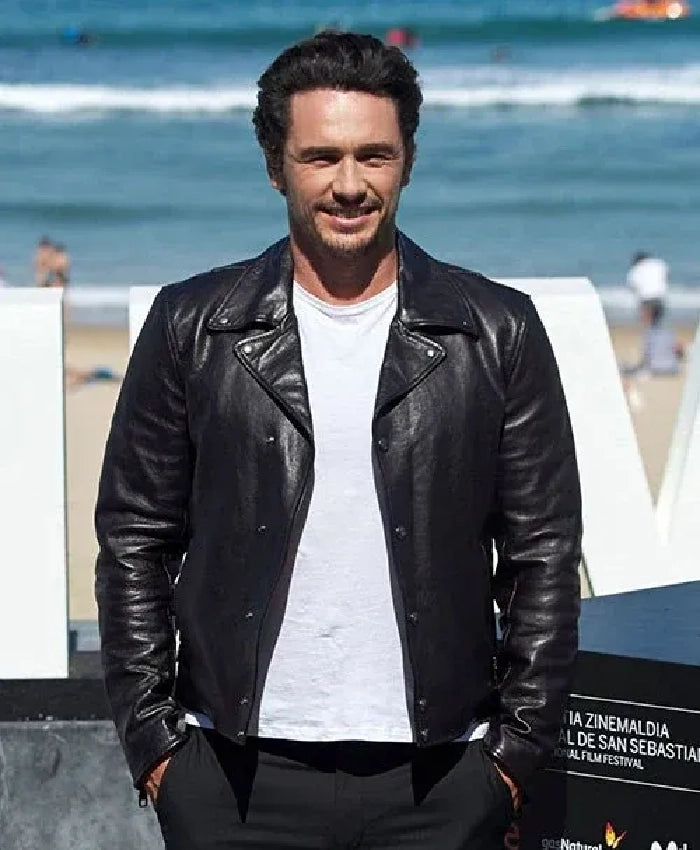 James Franco Inspired Leather Jacket for Men