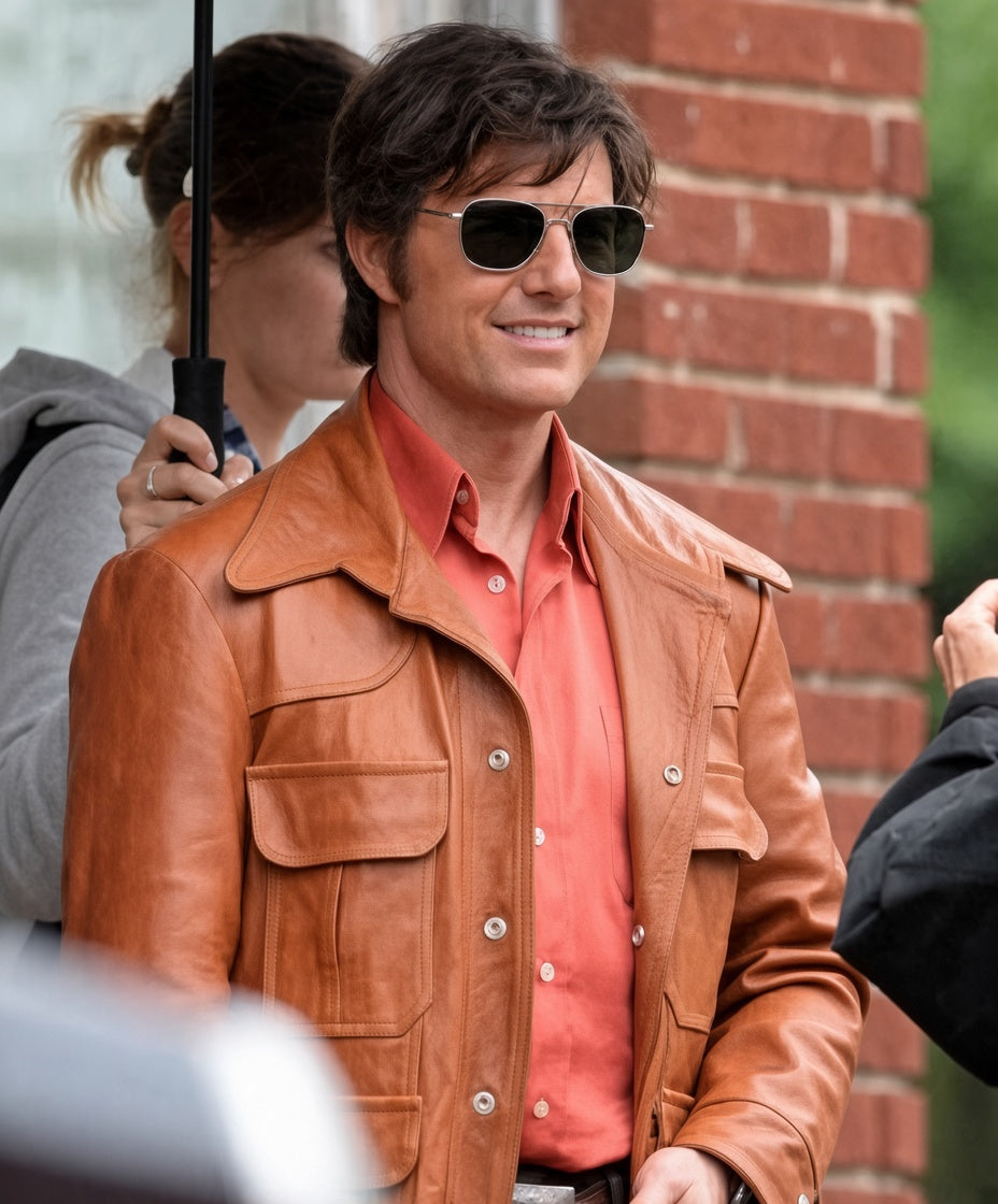 Tom Cruise American Made Movie Jacket for Men