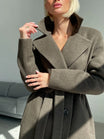 Shop Khaki wool coat, Green wool coat