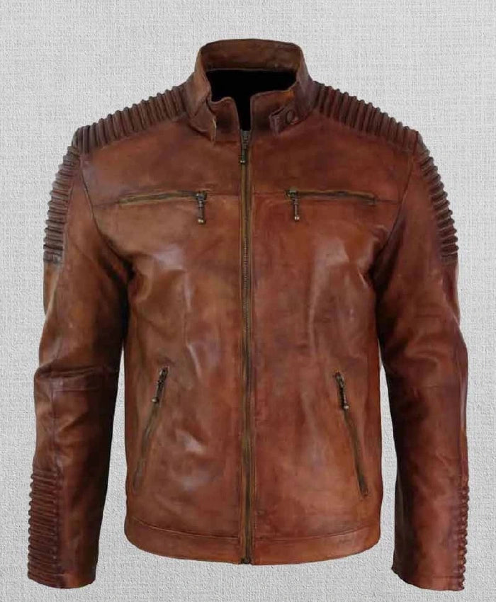 Shop The Maverick Racer Leather Jacket