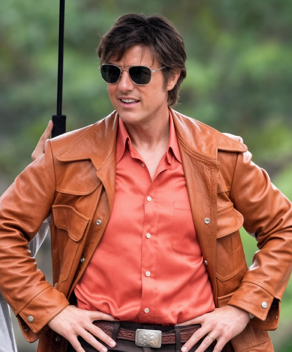 Tom Cruise American Made Movie Jacket for Men