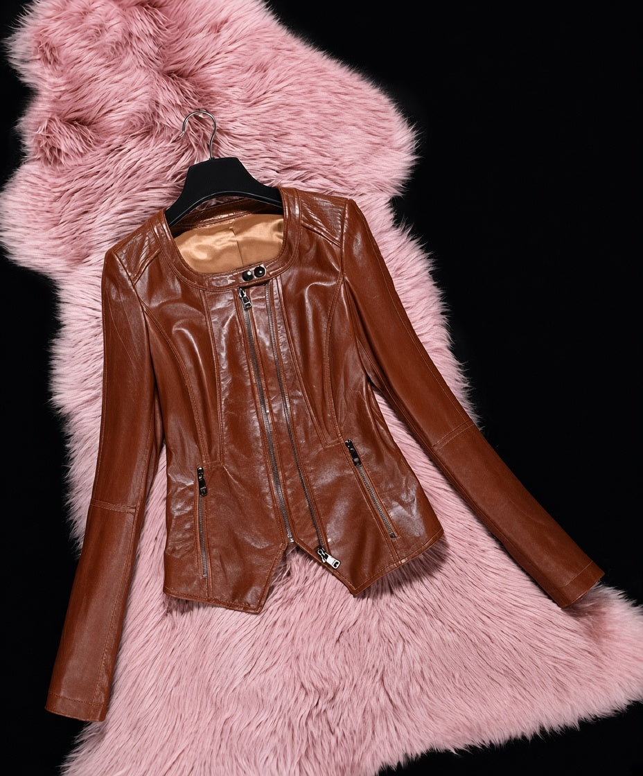 Classic Biker Style with a Modern Feminine Fit